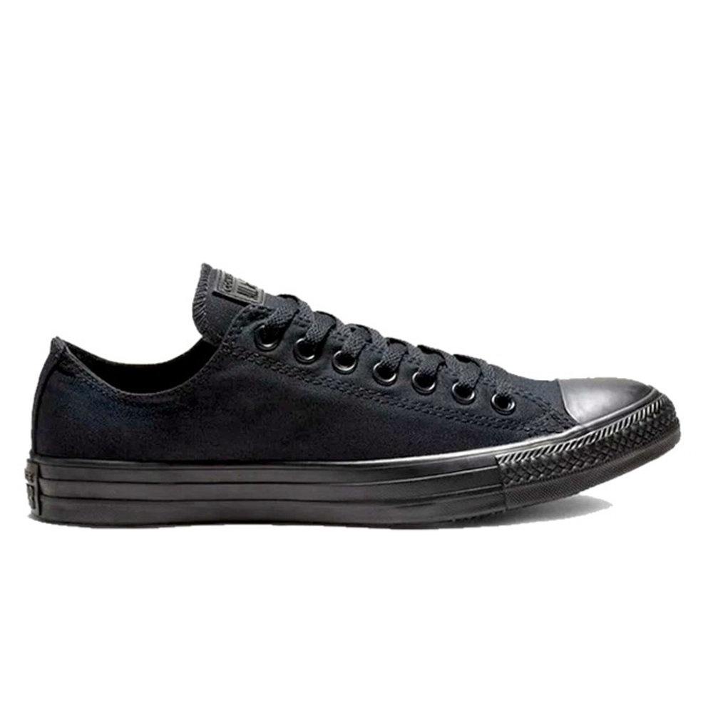 Converse All Star Chuck Taylor Low Top Black Monochrome Size M 10 / W 12